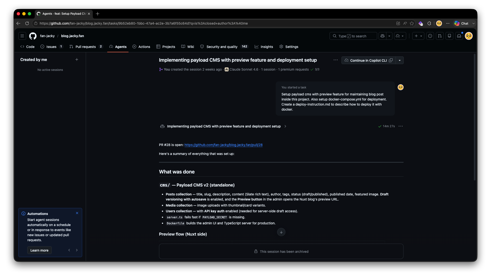 Developing with Github Copilot
